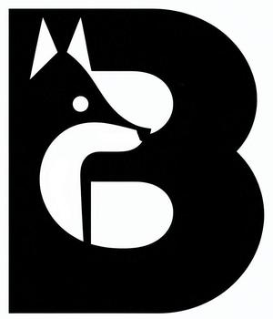 Fox alphabet: Letter B (version 3)
