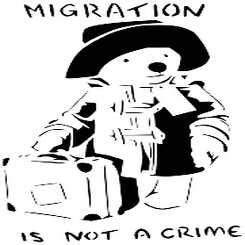 Immigration stencil