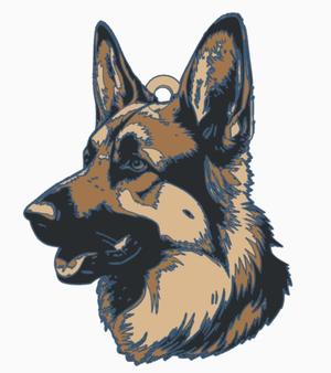 Pastor Aleman / llavero