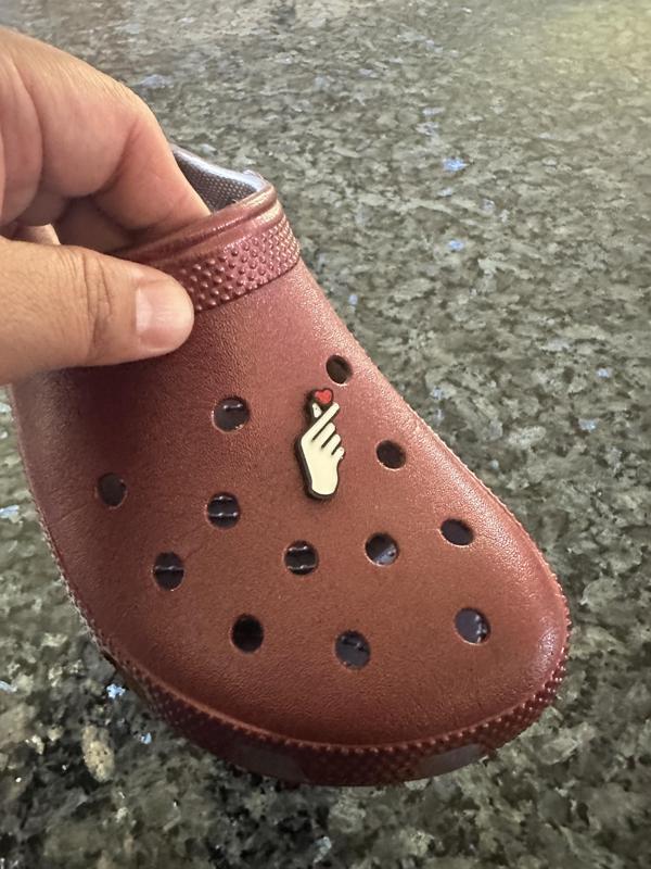 Kdrama heart hands jibbitz