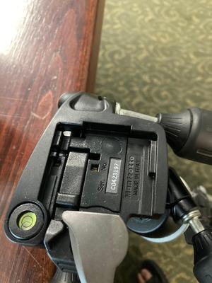 Manfrotto Tripod Quick Release Plate Model Unknown