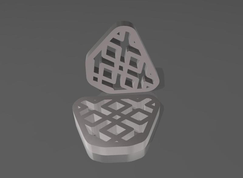 2 BASES FOR DENTAL 3D PRINTED MODELS - 2 BASES PARA MODELOS ODONTOLÓGICO IMPRESSOS 3D