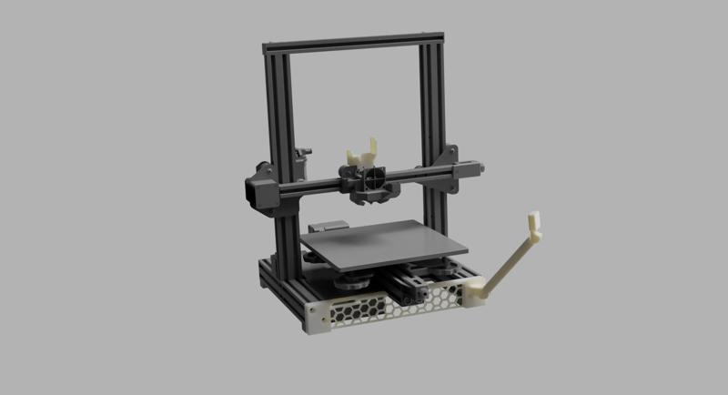 Ender 3 front plate