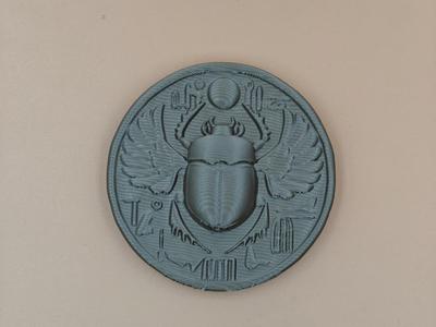 Egyptian Scarab Coin