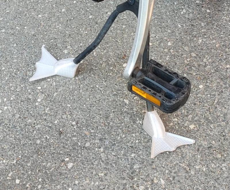 Bicycle Duck Foot