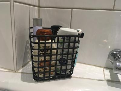 Bath Basket with Razor Holder