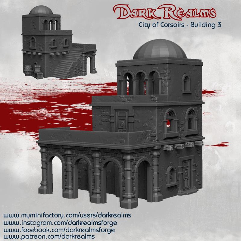 Dark Realms City of Corsairs - Building 3