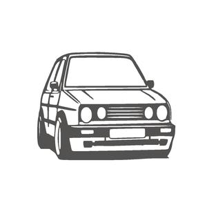 Wall art Vw golf 2