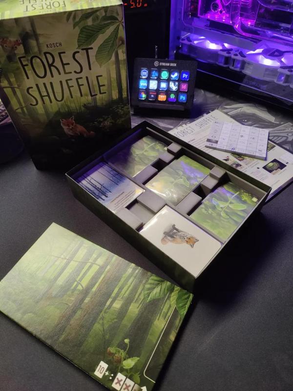 Forest Shuffle organizer