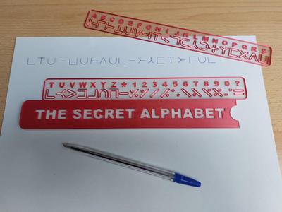 The Sectret Alphabet for child