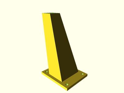 Customizable Furniture Leg
