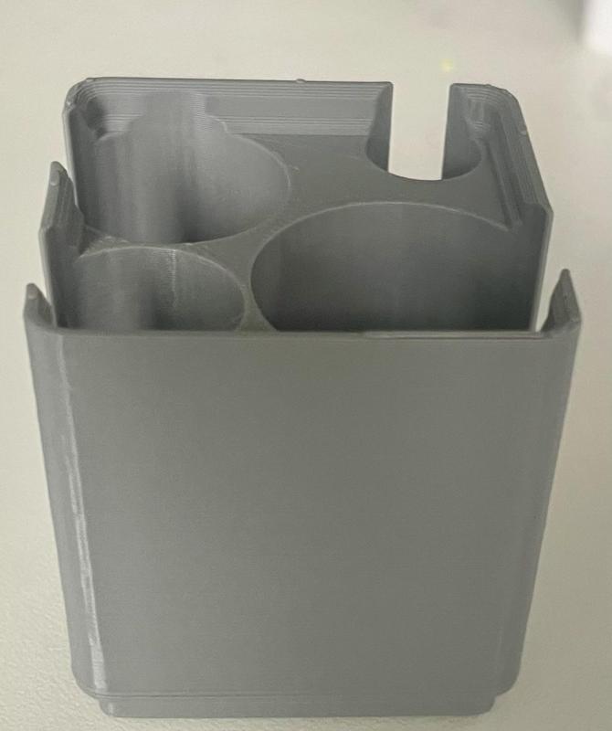 Gridfinity with pin Coin cell storage CR1450, CR2032 CR2032/CR2016, CR2450, CR1620, and 357/303/SR44/A23/MN21/AAA slots