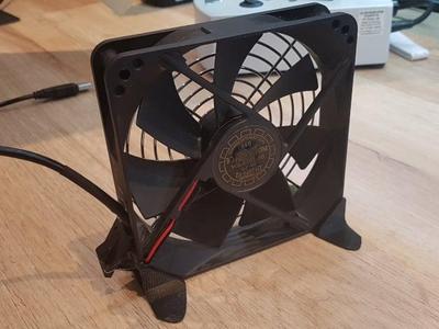 Simple PC fan feet (12 cm)