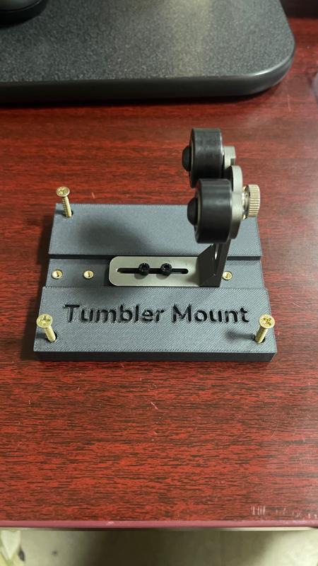 Creality Roller Arm Tumbler Mount