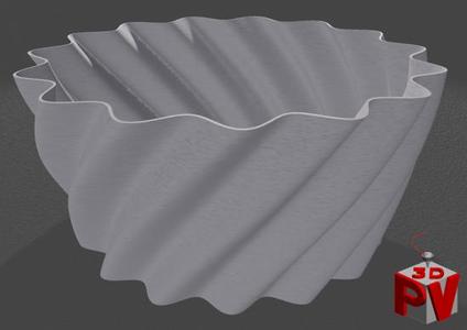 Twist Bowl (Vase Mode)