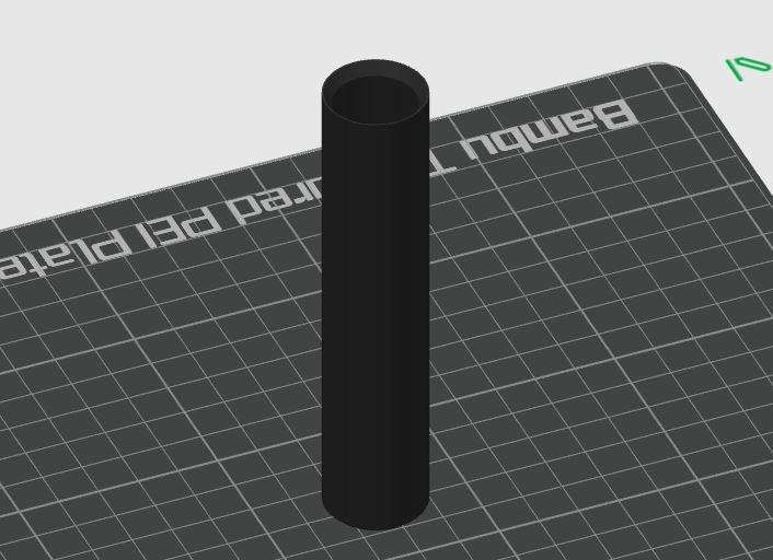 Small Fag pole shim for larger 1" opening holder