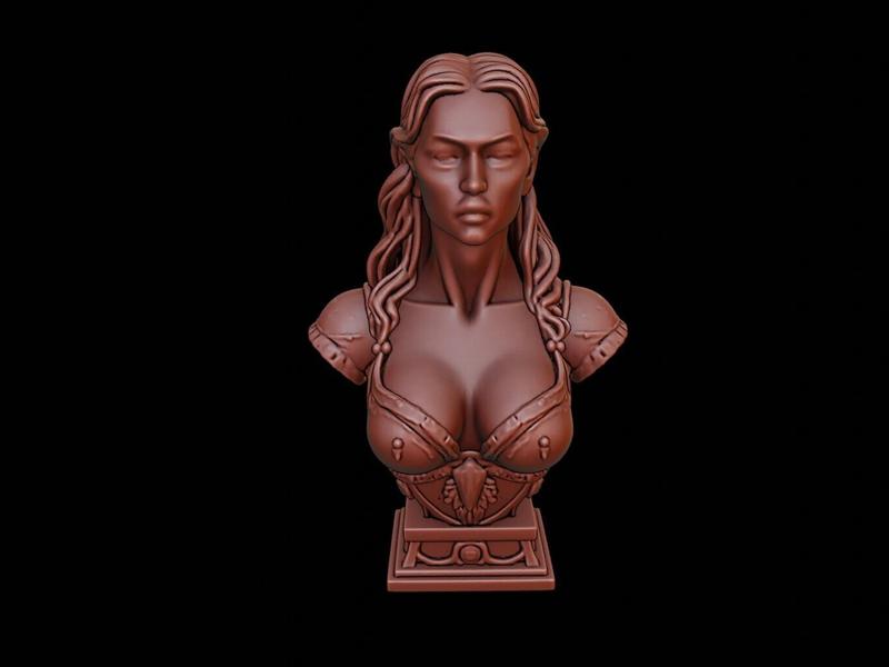 Siren Bust