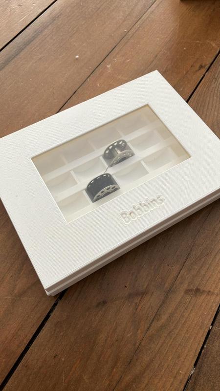 Bobbin Box for Sewing Machine Bobbins