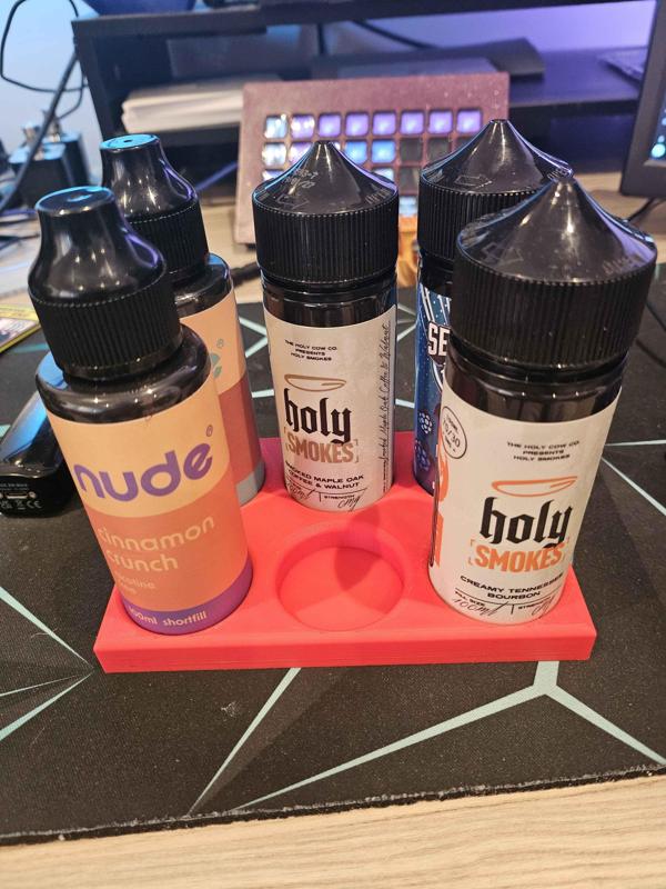 Vape juice 100ml bottle holder