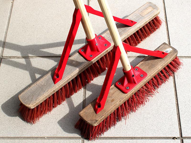 Reinforced Broom Stabilizer Bracket | Heavy Duty Hexagon