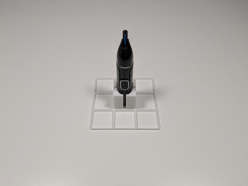 Gridfinity Holder for Philips Series 3000 Nose Trimmer