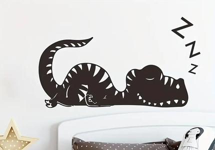 Sleepy Dino Rex - wall art