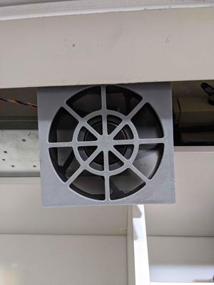 140mm Fan angled wall mount