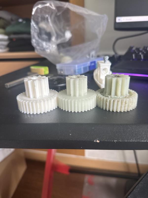 SMEG dough mixer inner gears replacement