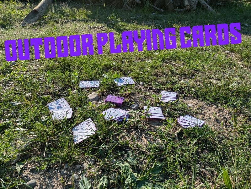 Outdoor Playing Cards
