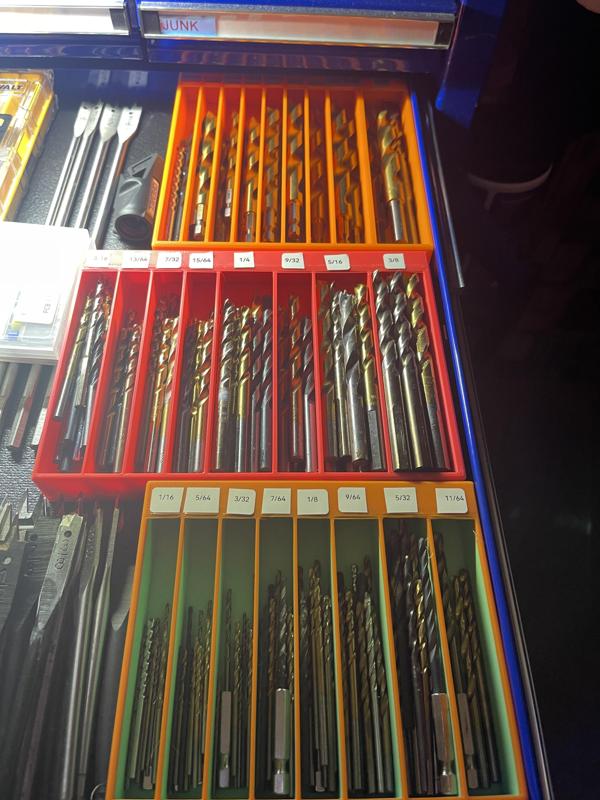 Drill Bit Trays