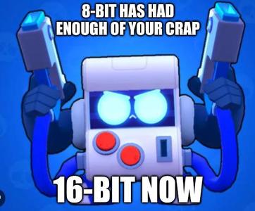 8-BIT model - brawl stars