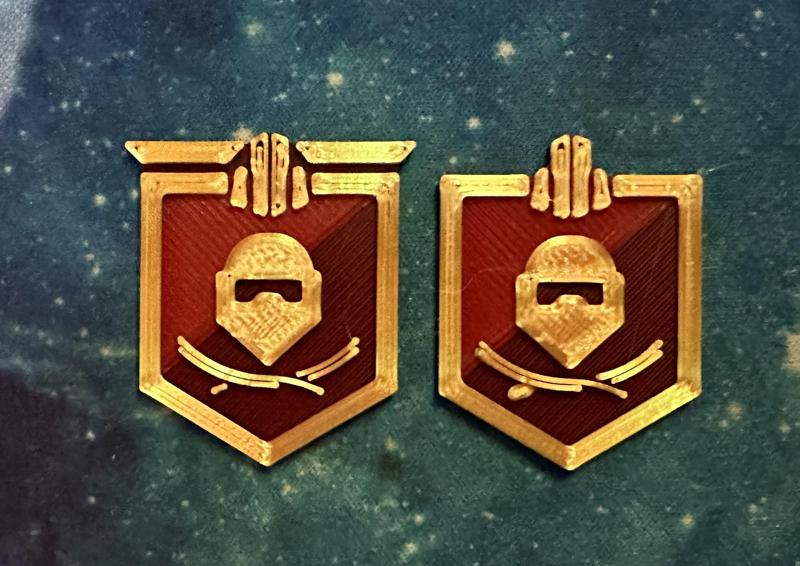 Helldivers 2 Fleet Admiral and Admirable Admiral Badges