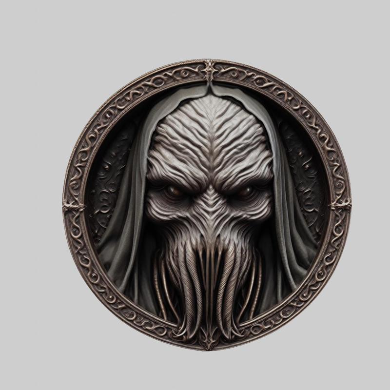 Orc Lord of Rings Medallion for CNC Router Laser & 3D Printer