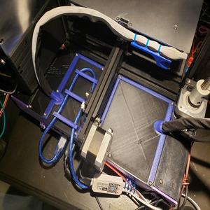 Ender 3 Heated Bed Cable Mount And Flat Router