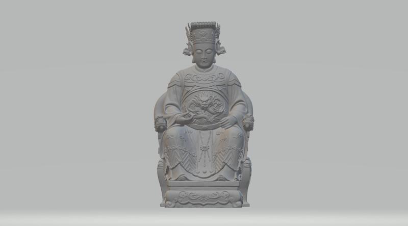 Chinese Lady Queen Mother 3D print model