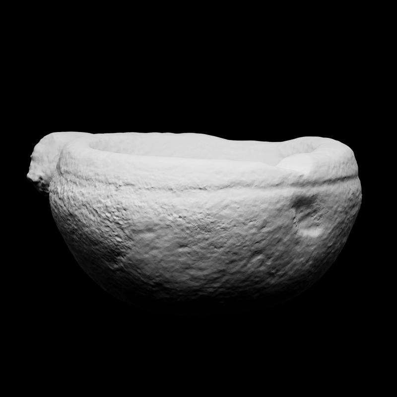 Iron Age stone cup or lamp