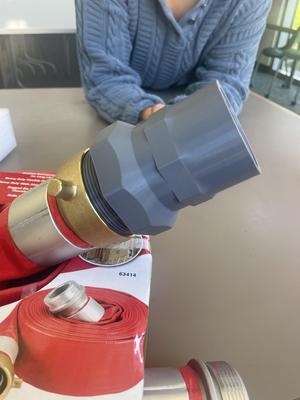 1.5" Female to 2" Male PVC Pipe Adapter