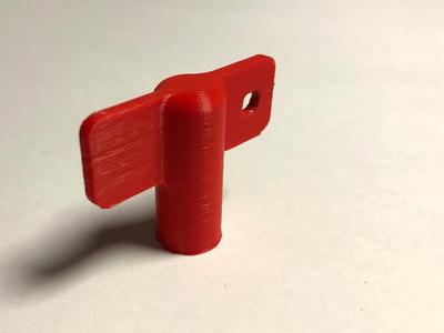6mm Square Hole Water Key