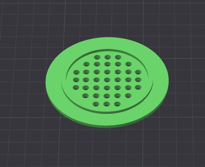 Standing Shower Strainer