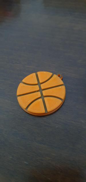 basket keychain