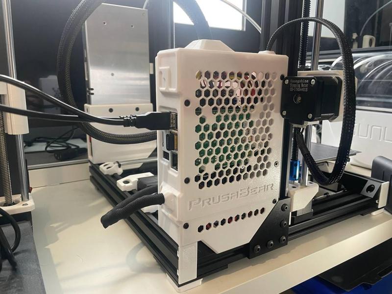 Prusa Bear SKR 1.4 case with Raspberry