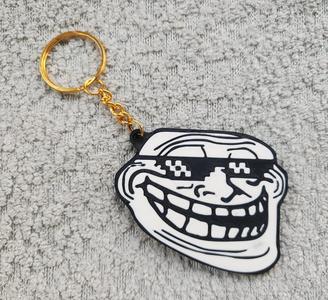 Sigma Face Keychain