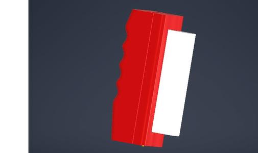 Pulsador para subir y bajar persianas.