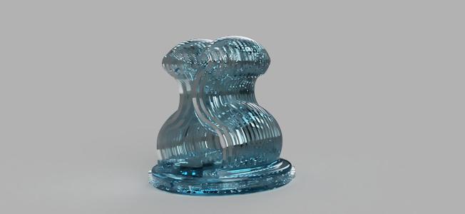 Protolabs Organic Trophy Design