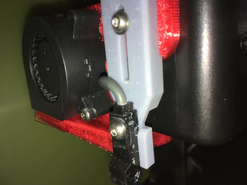 Sidewinder X1 AutoBed Leveling - Stock Sensor Mount V2a