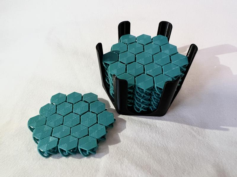 NASA HexCoaster holder