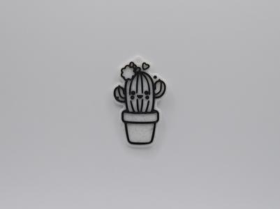 Cute Cactus Keychain
