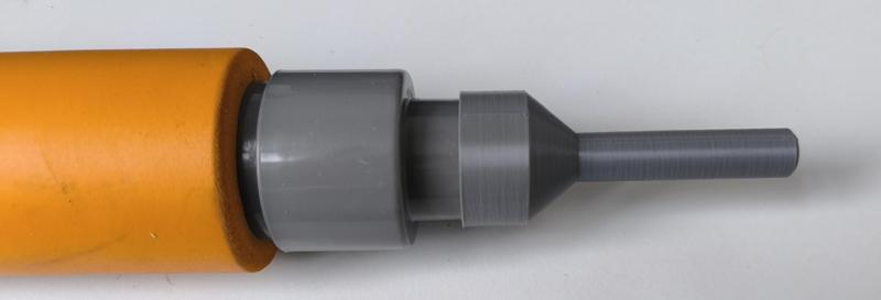 Pump nozzle adaptor (parametic fusion360)