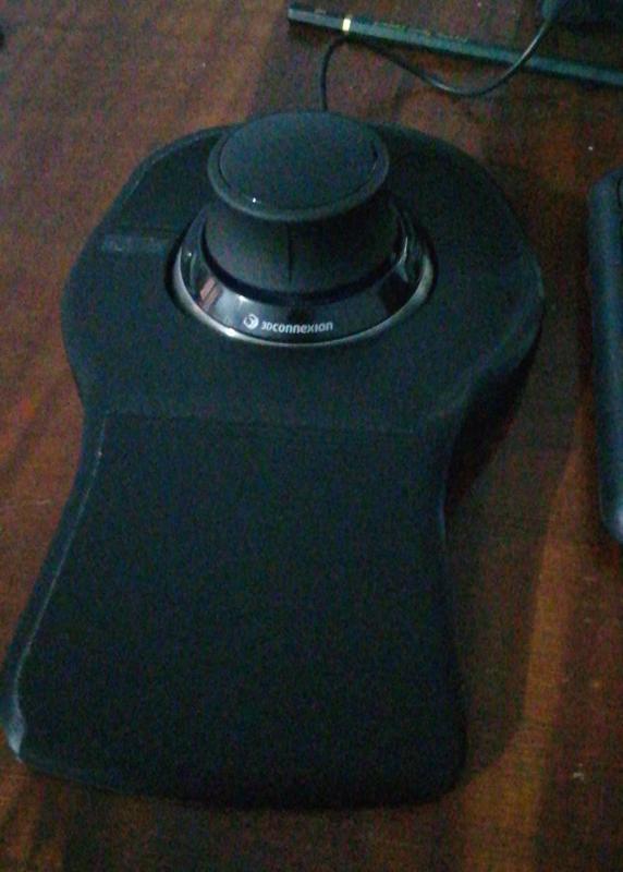 space mouse compact  arm rest