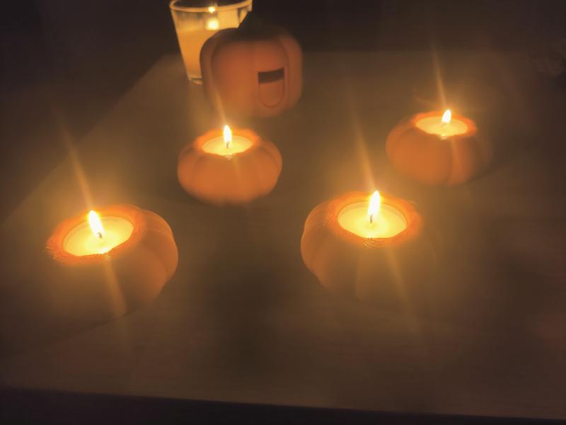 Pumpkin Tealight Holder